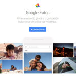 Pantalla de inicio de la versión web de Google Fotos | Captura de pantalla
