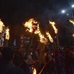 Estudiantes protestan contra la Ley de Ciudadanía en Calcula