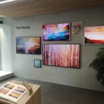 Una de las novedades es la reproducción de obras de arte en la televisión cuando está apagada