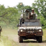 Vehículo Línce desplegado en Mali en la operación EUTM.