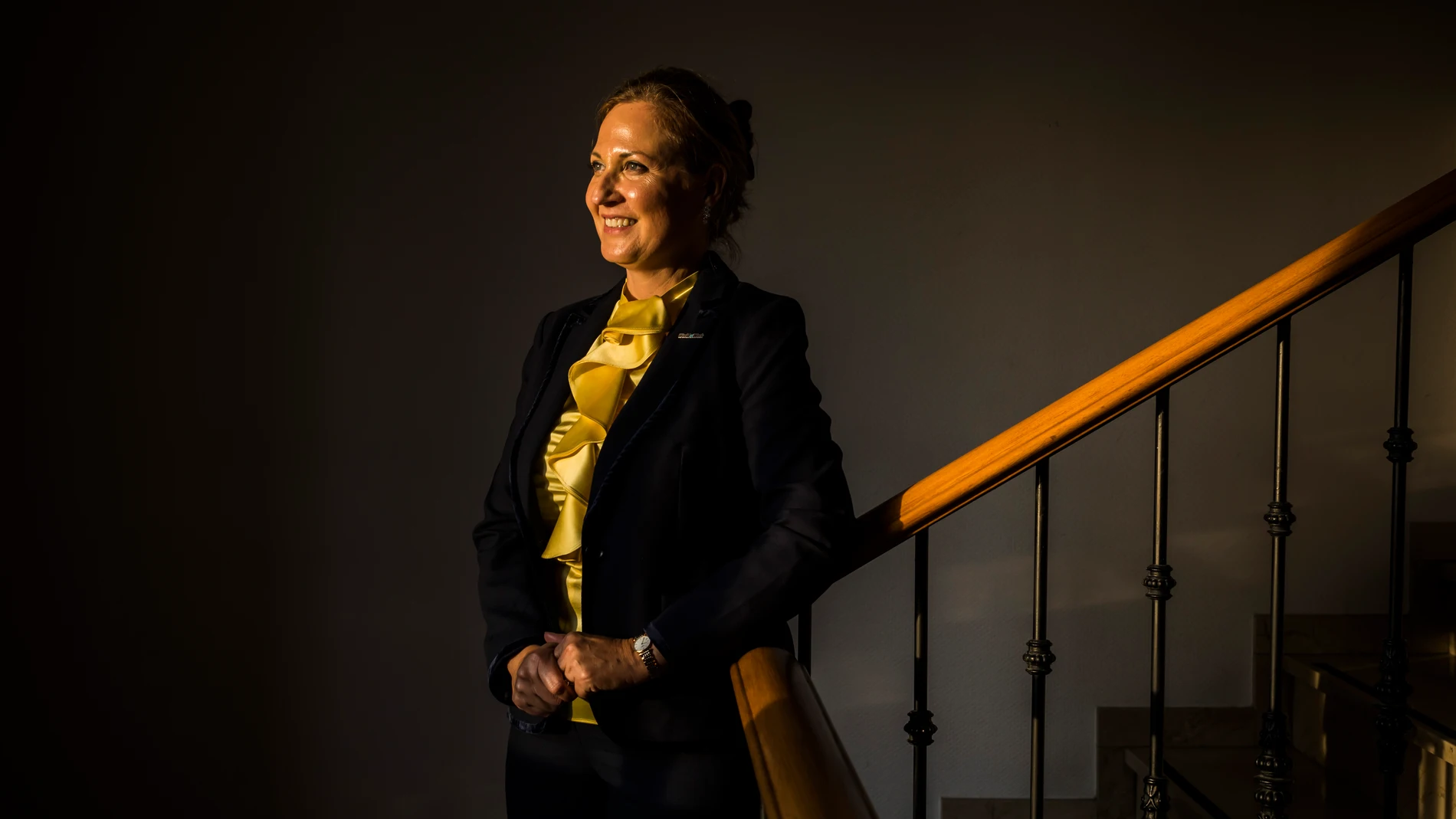 Entrevista a Detelina Trendafilova, Vicepresidenta Worldatwork, en la sede de People Matters© Alberto R. Roldan / Diario La Razon28 10 2019