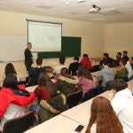 Alumnos de la UJA acuden a una jornada del Proyecto Edufinet