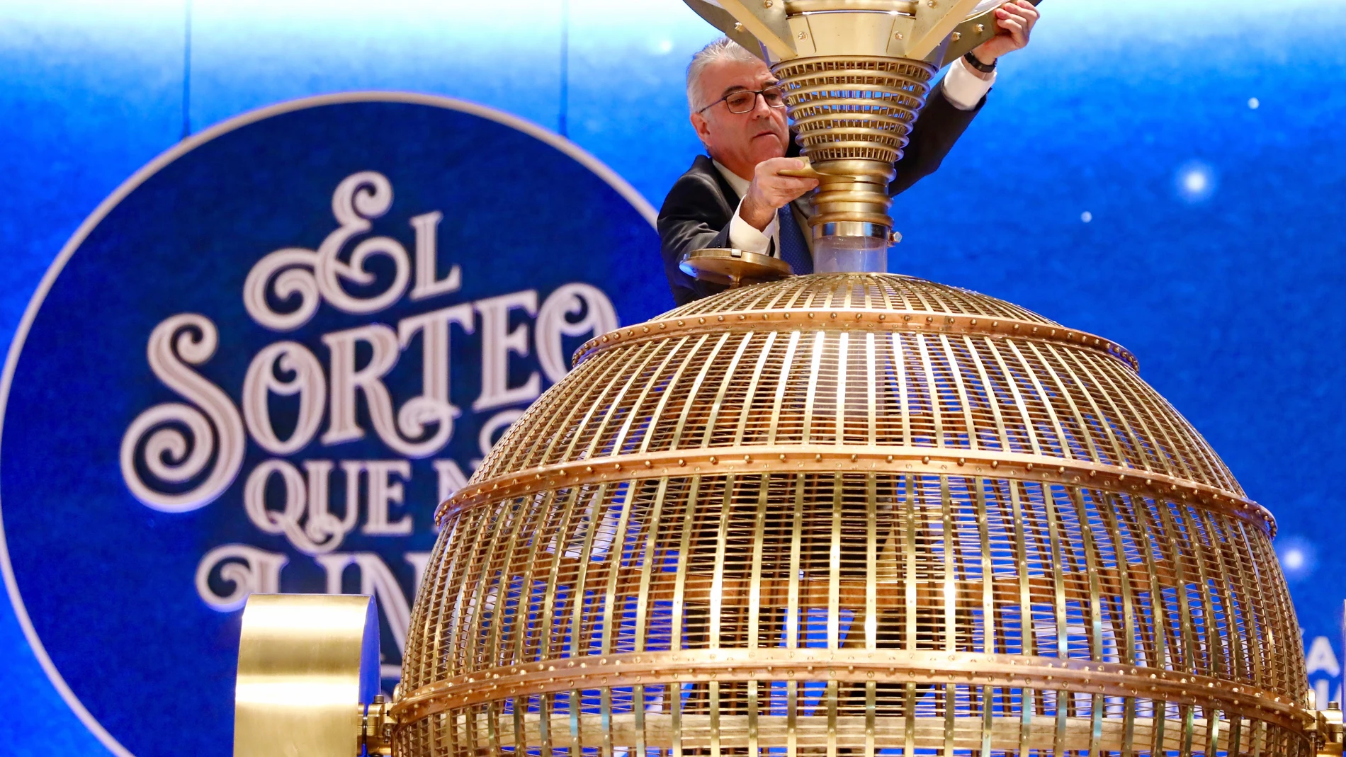 22/12/2019 Madrid. Sorteo de la lotería de Navidad. Cristina Bejarano.