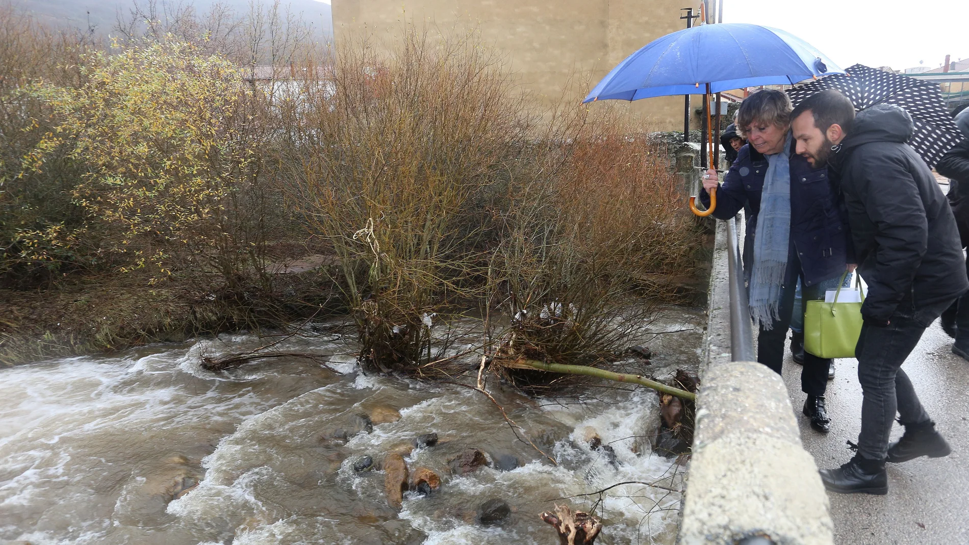 La delegada del Gobierno en Castilla y León y la presidenta de la CHD visitan Barruelo de Santullán por las inundaciones de la zonaLa presidenta de la Confederación Hidrográfica del Duero (CHD), Cristina Danés; junto al alcalde de Cristian Delgado, en su visita a Barruelo de Santullán por las inundaciones sufridas