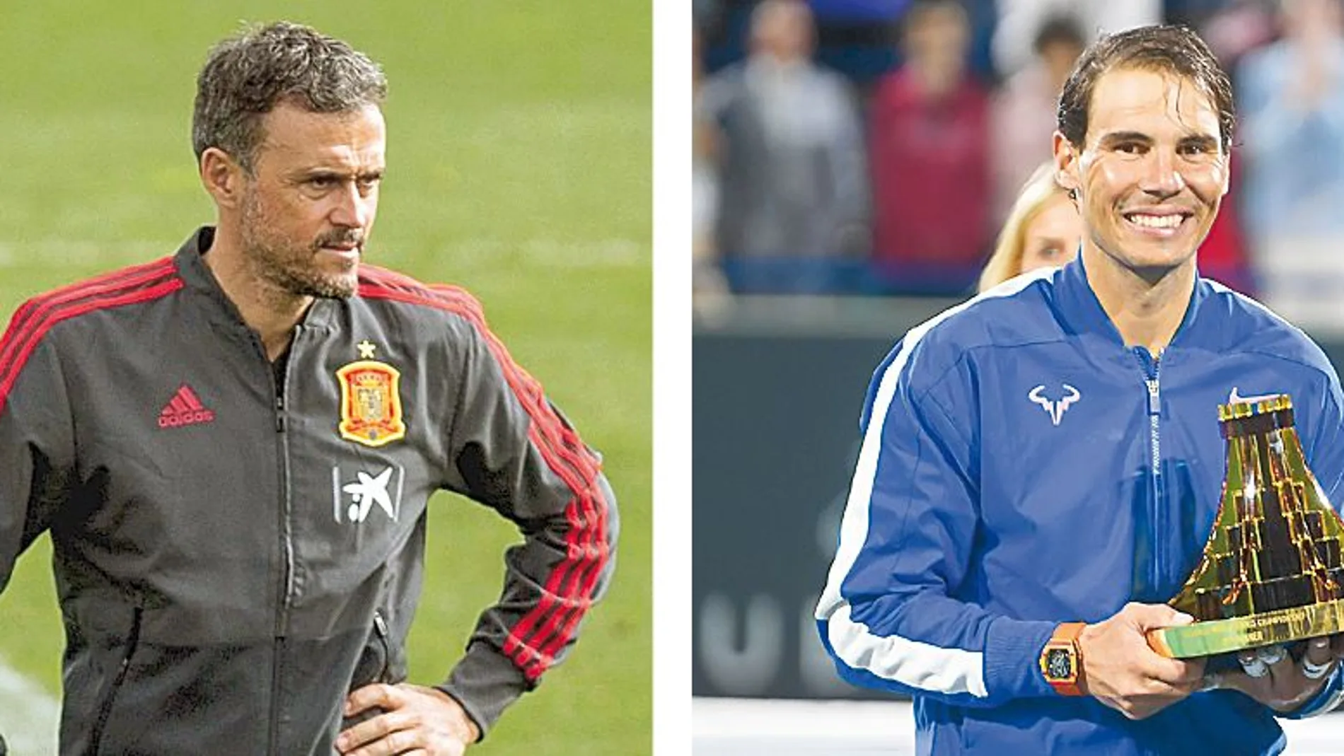 Luis Enrique ha hablado de Rafa Nadal