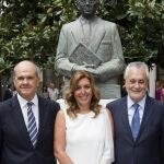 Chaves, Griñán y Susana Díaz