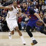Mirotic y Randolph, en un Real Madrid-Barcelona de esta temporada