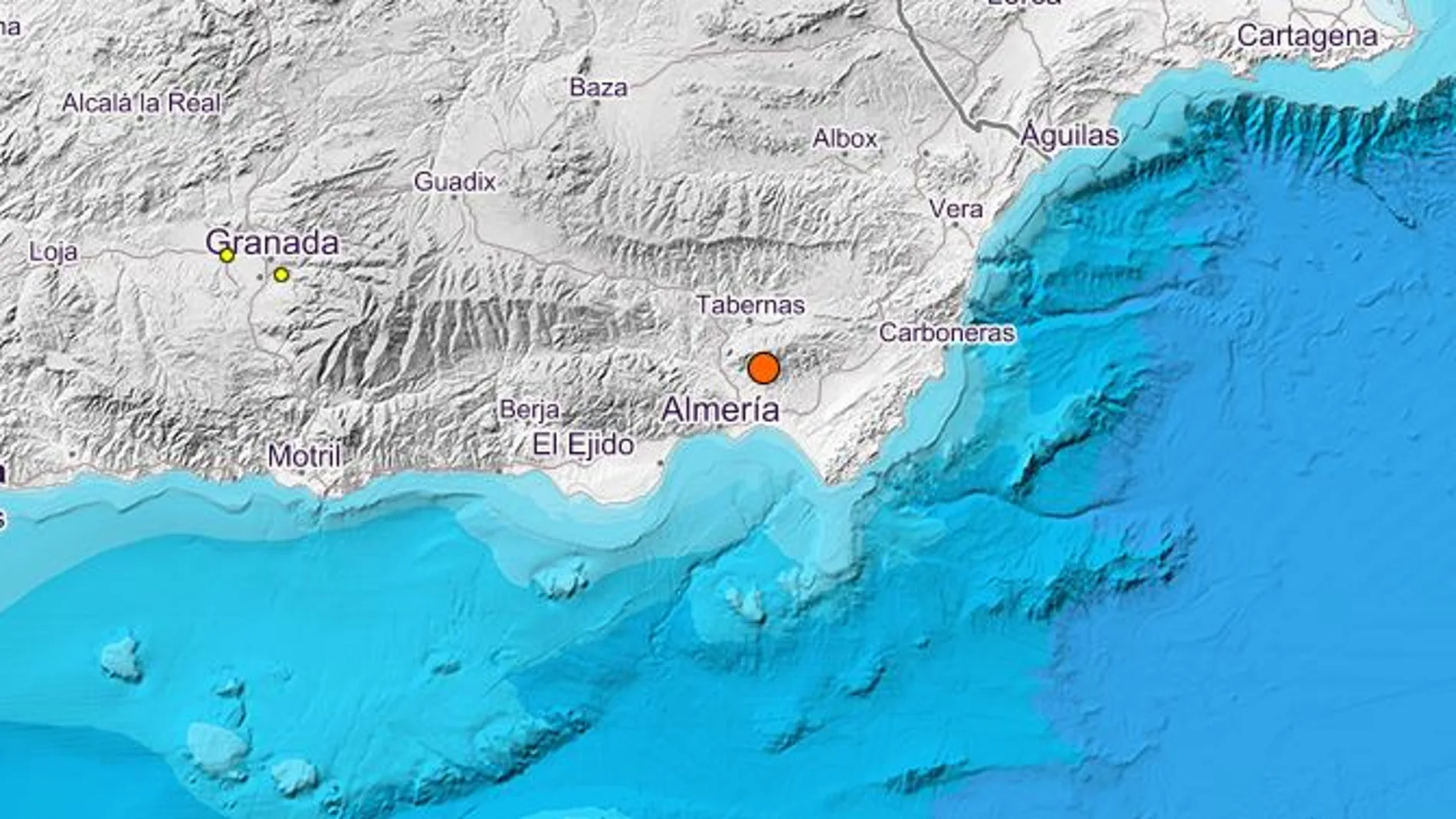 Terremoto en Almería