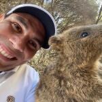 Rafa Nadal se hace un selfie con un 'quokka', un animales autóctono de Australia / ATP Tour