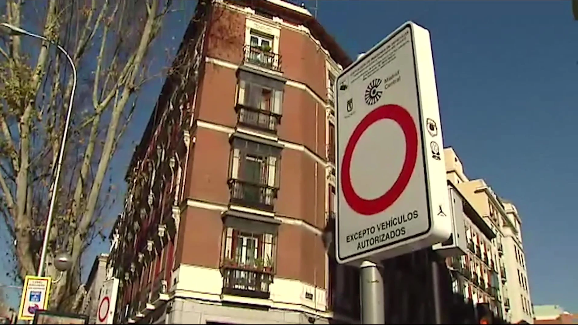Zona de bajas emisiones en Madrid