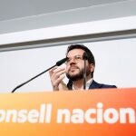 El coordinador nacional de Esquerra Republicana de Catalunya (ERC), Pere Aragonés