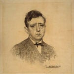 Retrato de Ricard Opisso, por Ramón Casas