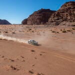 Al Qassimi sufrió un terrible accidente en el Dakar, que le obligó a abandonar
