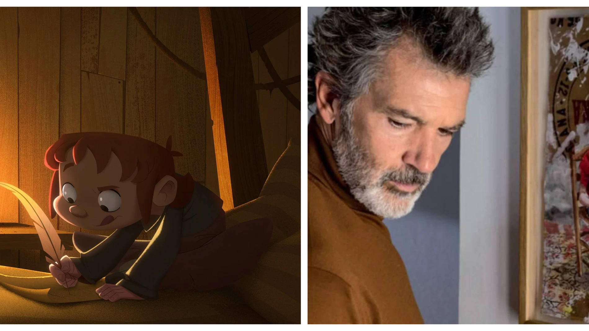 Collage de "Klaus" y "Dolor y Gloria"/ Foto: Andrea Fernández