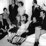 La familia real española