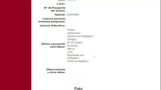 Registro en el Siamu a nombre de Pro-Setter el 28 de abril de 2016 / SIAMU