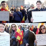 Manifestantes de España Existe