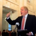 El primer ministro británico Boris Johnson