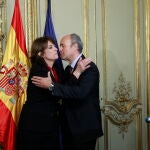 Madrid. 13/uno/20.Toma de posesión del nuevo ministro de cultura de las manos de Dolores Delgado Luis Díaz. 13/1/20?