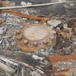 Escotilla del sellado pozo de Kola (Siberia)