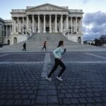 Imagen del Senado de Estados Unidos, donde se dirime a partir de hoy el "impeachment" a Trump