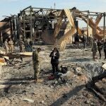 Así quedó la base militar de EEUU en Irak de Al Asad Airbase tras el ataque de Irán en enero de 2020