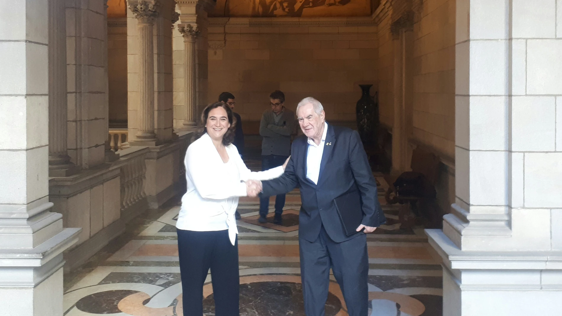 AV.- Colau y Maragall logran un principio de acuerdo para unas cuentas que superarán los 3.000 millones