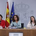 Rueda de prensa tras la reunión del Consejo de Ministros