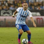 Keidi Bare con el Málaga.