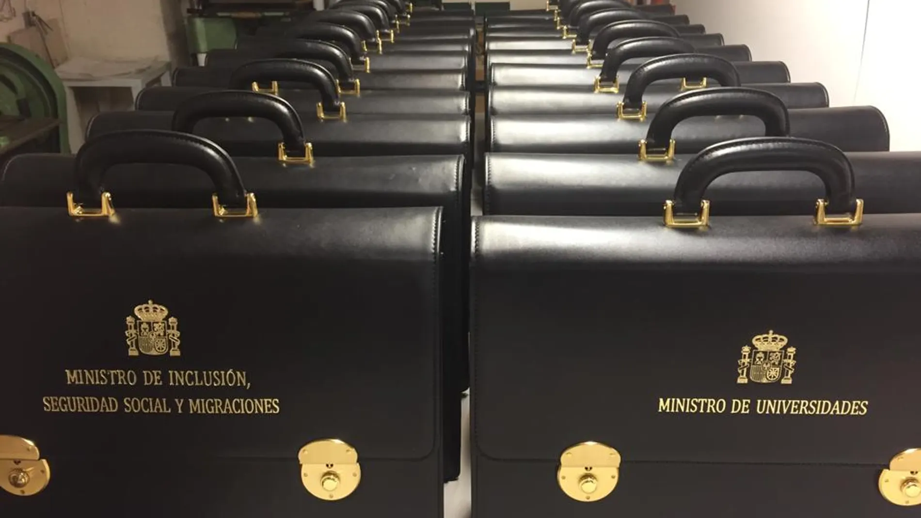 Carteras de los 22 ministerios