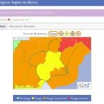 La Aemet amplía sus avisos por fenómenos meteorológicos adversos
