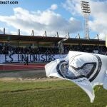 Instalaciones de Las Pistas, durante un encuentro de Segunda B