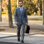 Llegada de Alberto Garzon, Ministro de Consumo al edificio del Consejo de Ministros que se reune por primera vez desde la formacion del Gobierno de Coalicion presidido por Pedro Sanchez MADRID 14/01/2020