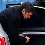 El mayor de los Mossos d'Esquadra, Josep Llu’s Trapero, a su salida de la primera sesi—n del juicio por la actuaci—n de este cuerpo policial de cara al referŽndum del 1-O© Alberto R. Roldan