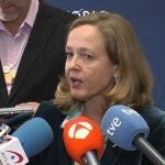 La vicepresidenta tercera para Asuntos Económicos y Transformación Digital, Nadia Calviño
