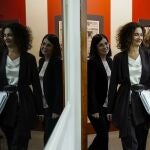 La ministra de Hacienda, María Jesús Montero, junto a la vicepresidenta para la Transición Ecológica, Teresa Ribera, y la ministra de Política Territorial, Carolina Darias