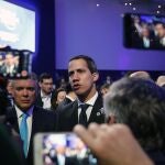 Juan Guaidó, este semana, en el Foro Económico de Davos