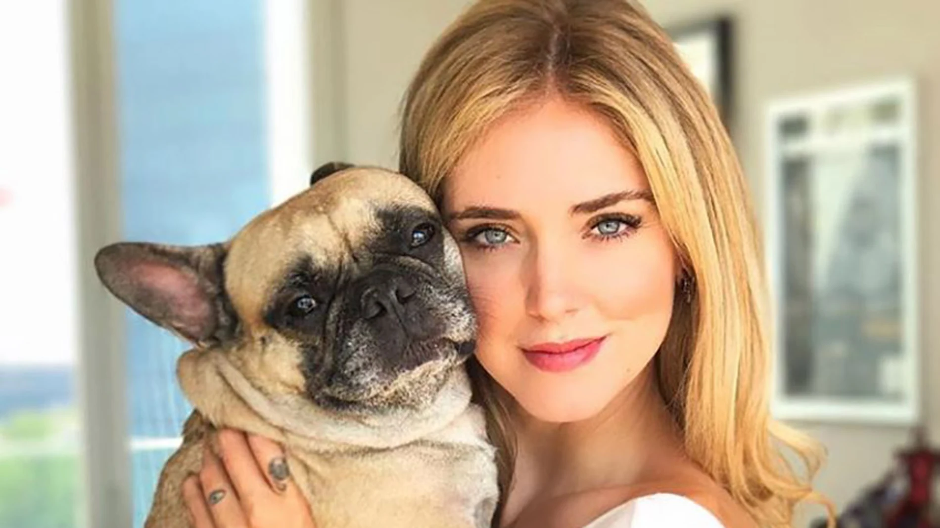 La italiana Chiara Ferragni con Matilda
