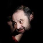 El ministro de Transportes, Movilidad y Agenda Urbana, José Luis Ábalos, atiende a los medios de comunicación este viernes, durante la entrega a Manuel Gallego Jorreto del Premio Nacional de Arquitectura 2019 en el Museo de Bellas Artes de A Coruña.
