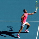 Rafa Nadal en el Open de Australia