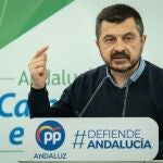 Toni Martín, este lunes en rueda de prensa