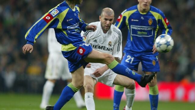 Alberto Zapater es el único superviviente de aquel Zaragoza que le hizo seis goles al Real Madrid