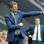 En entrenador del Wuhan Zall, el español José Manuel González