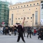 El Real Cinema, en la Plaza de isabel II, en enero de 2020