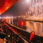 Mascletá vertical fallas 2019