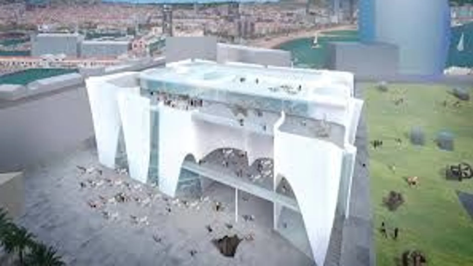 El proyecto del Hermitage en Barcelona