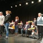 Portavoces de Etxerat en un actoETXERAT01/02/2020