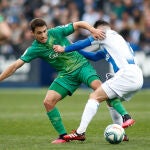 Ander Guevara con la Real Sociedad frente al Leganés.