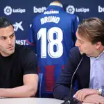 GRAFCVA1657. VALENCIA, 03/02/2020.- Bruno González en su presentación con el Levante. EFE/Ana Escobar