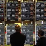 Por espacio de una hora, el tráfico aéreo ha permanecido paralizado en Barajas